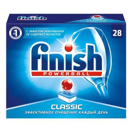 Таблетки для посудомоечной машины Finish classic 28 штук в Уютерра