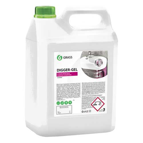 Гель для чистки труб Grass digger-gel канистра 5.3 кг в Уютерра