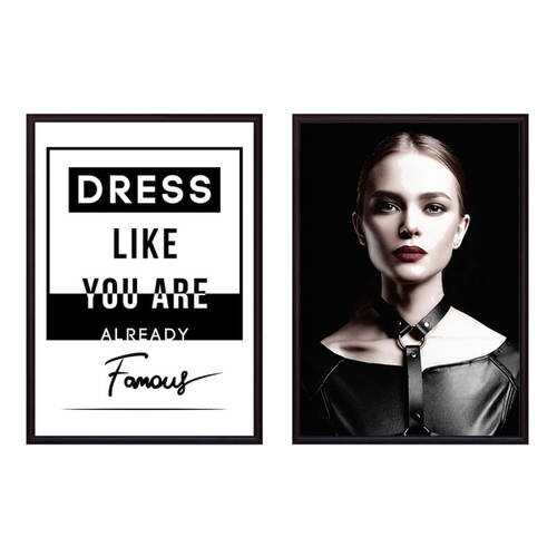 Набор постеров Коллаж Fashion №26 30х50 см в Уютерра