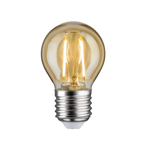 Лампа капля LED Tropfen 430lm E27 4,7W gold dim 28713 в Уютерра