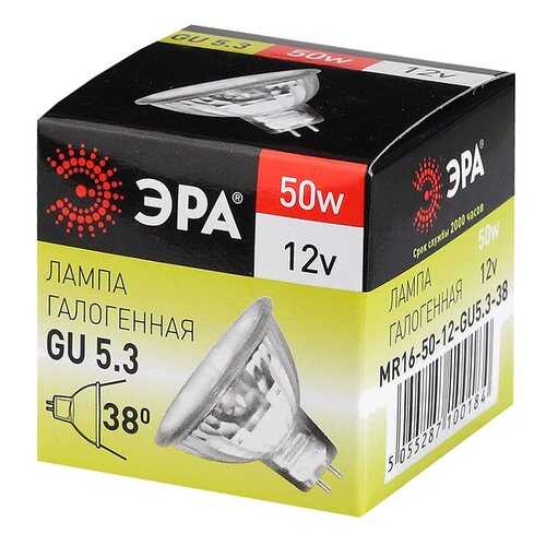 Лампочка ЭРА GU5.3-MR16-50W-12V-Cl в Уютерра