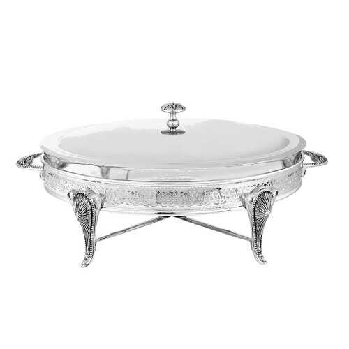 Блюдо с подогревом Regent Silverware Британи 44x25x21см овальное в Уютерра