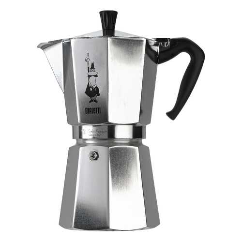 Кофеварка гейзерная Bialetti Moka Express 1166 Серебристый в Уютерра